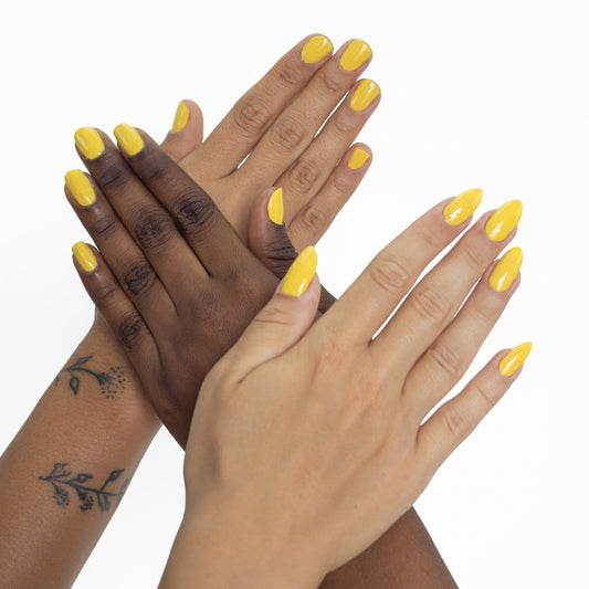 MineVital Breathable Nail Polish - Yellow Mellow