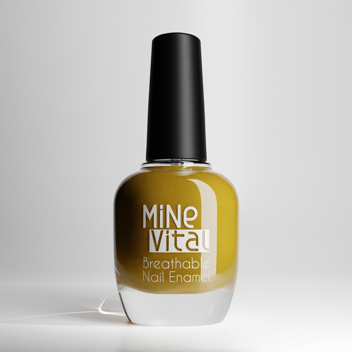 MineVital Breathable Nail Polish - Chilly Mustard