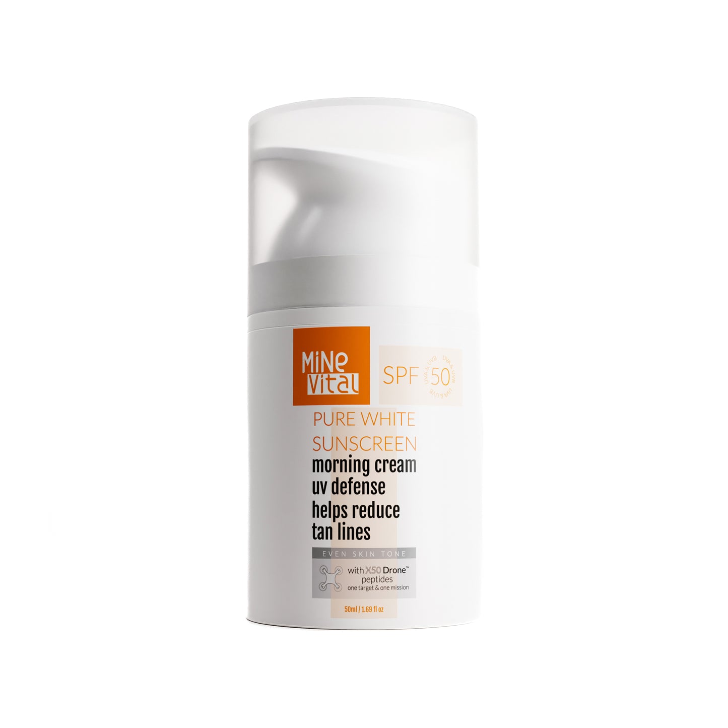 MineVital Pure White Sunscreen 50+ SPF