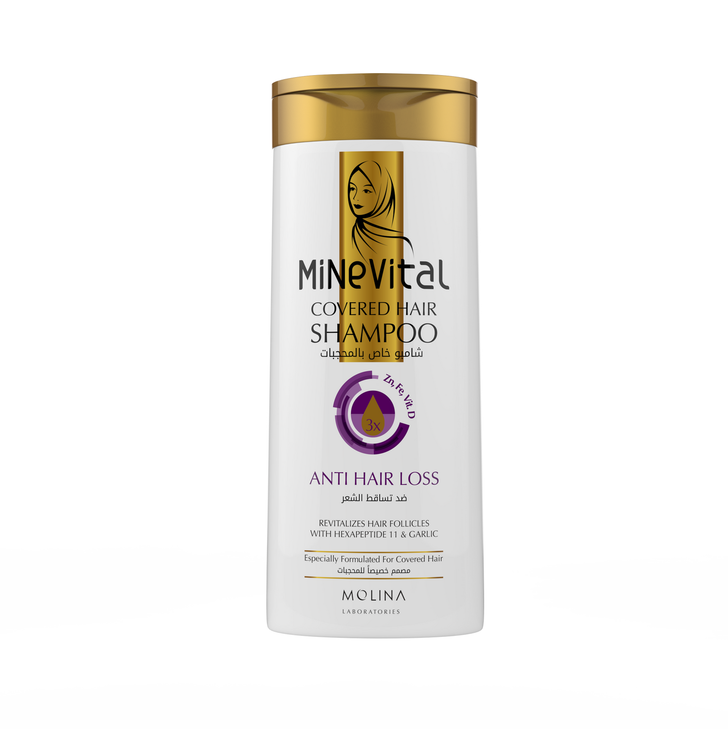 MineVital Covered Saç Şampuanı - Saç Dökülmesine Karşı
