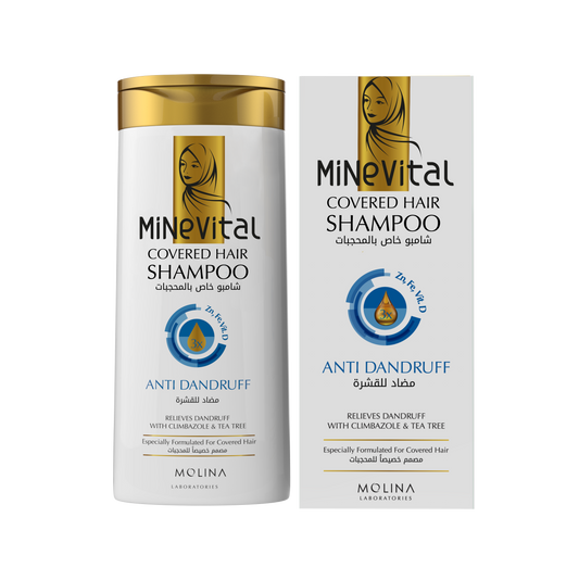MineVital Covered Hair Shampoo - Anti Dandruff