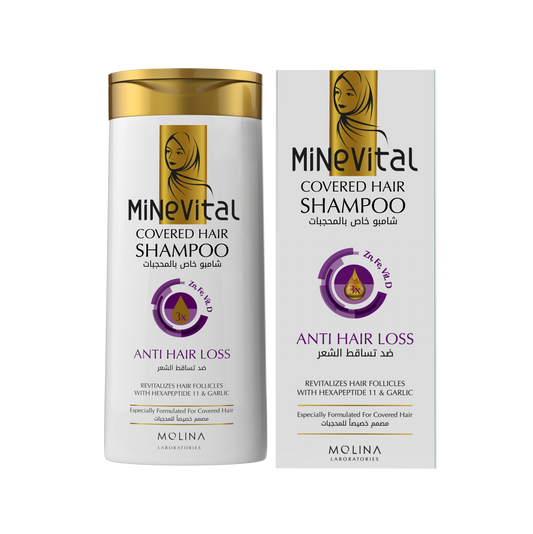 MineVital Covered Hair Shampoo - Anti Hair Loss