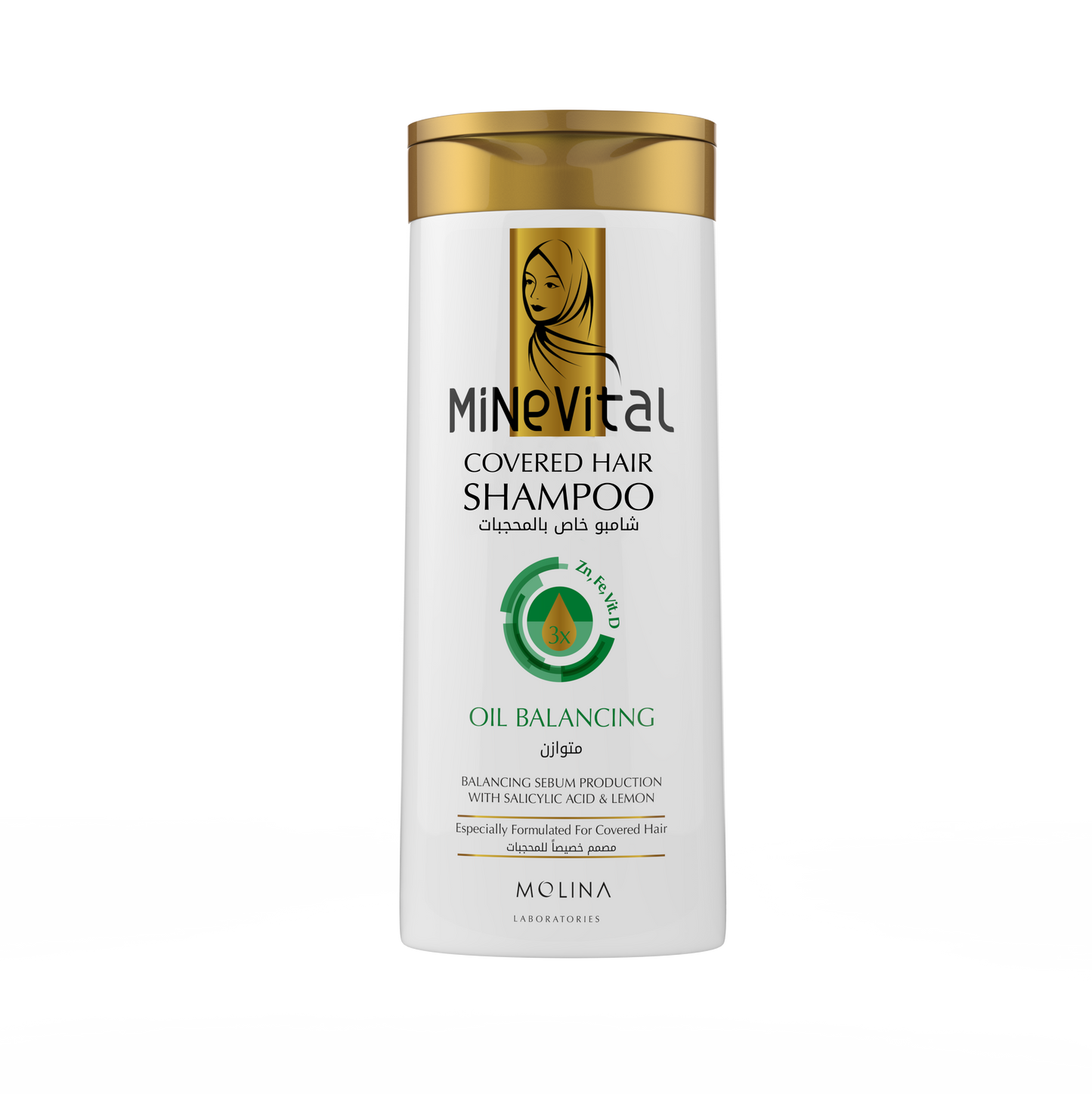 MineVital Covered Hair Shampoo - Oil Balancing