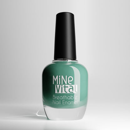 MineVital Breathable Nail Polish - Prasinus