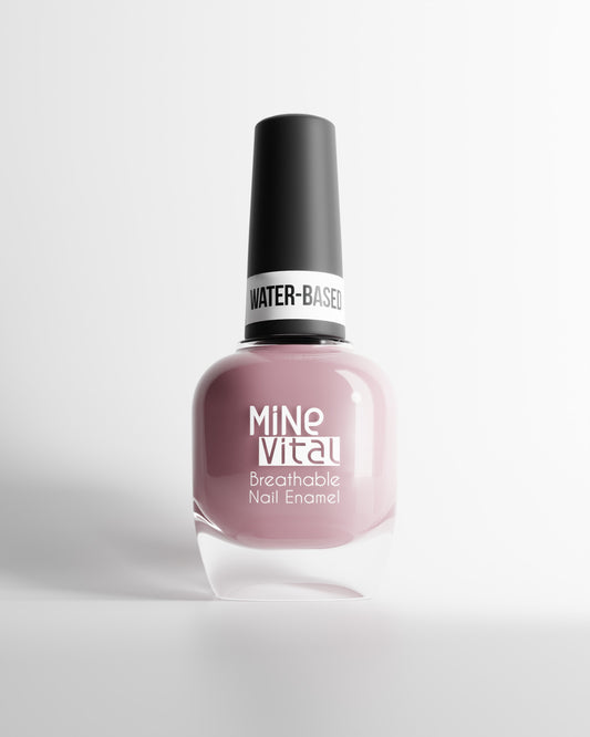 MineVital Breathable & Water Based Nail Polish - Nudeal - C54