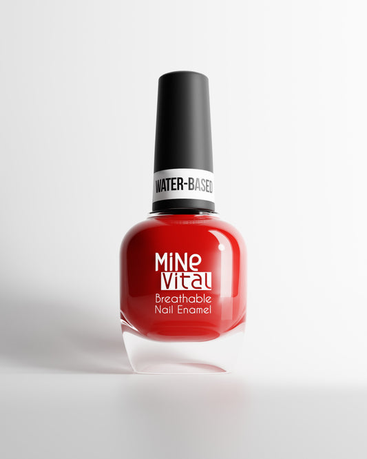 MineVital Breathable & Water Based Nail Polish Bloody Wild - C22