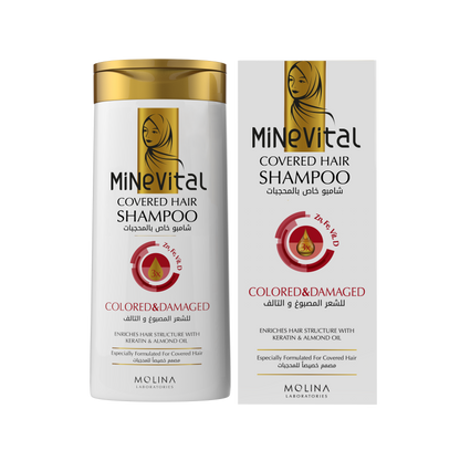 MineVital Covered Saç Şampuanı - Boyalı ve Hasarlı
